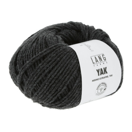 Lang Garns Yak Garn 70 Anthrazit von Lang Yarns