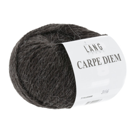 Lang Yarns Carpe Diem Garn 368 Braun Melange von Lang Yarns