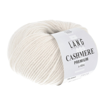 Lang Yarns Cashmere Premium Garn 02 Off White von Lang Yarns