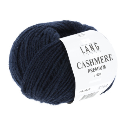 Lang Yarns Cashmere Premium Garn 25 Marine von Lang Yarns