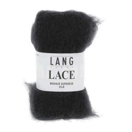 Lang Yarns Lace-Garn 04 Schwarz von Lang Yarns