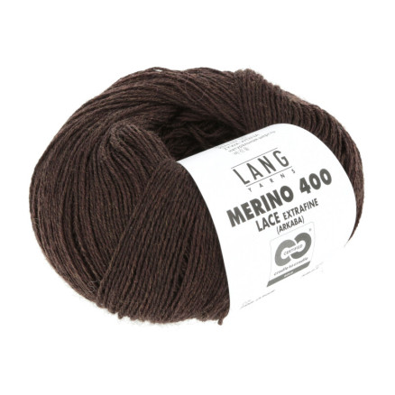 Lang Yarns Merino 400 Lace Garn 368 Dunkelbraun Melange Lang Yarns Merino 400 Lace Garn 368 Dunkelbraun Melange von Lang Yarns