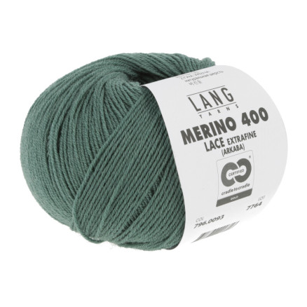 Lang Yarns Merino 400 Lace-Garn 93 Ivy von Lang Yarns