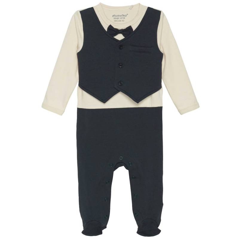 Langarm Strampler Anzugstyle navy 86 Langarm Strampler Anzugstyle navy 86
