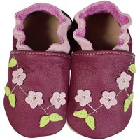 Lauflernschuhe Kirschblüten lila