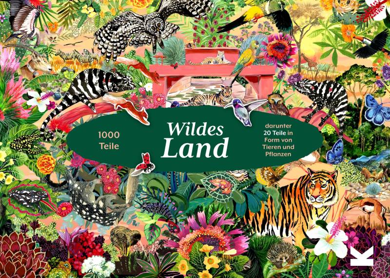 Laurence King Verlag - Puzzle 1000 Teile Wildes Land