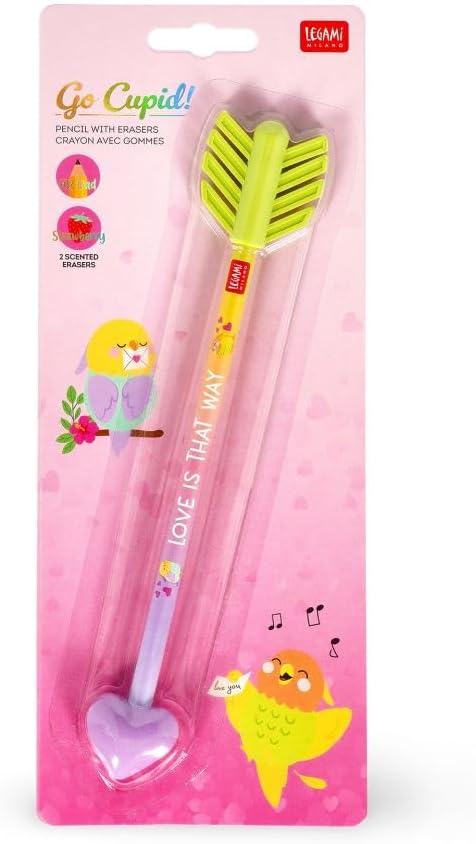 Legami - Bleistift + Radierer Love Birds Legami - Bleistift + Radierer Love Birds