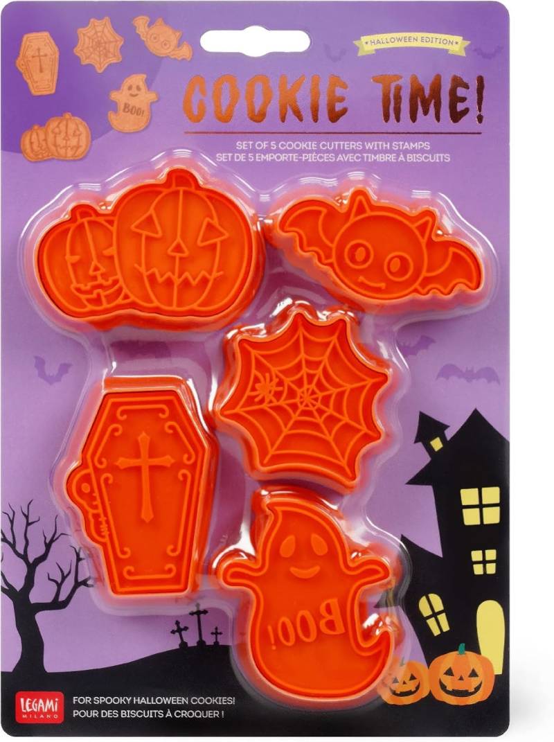 Legami - Förmchen Kekse m. Stempel Halloween