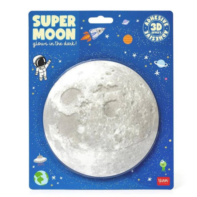Legami - Klebe-Leuchtmond Glow in the Dark