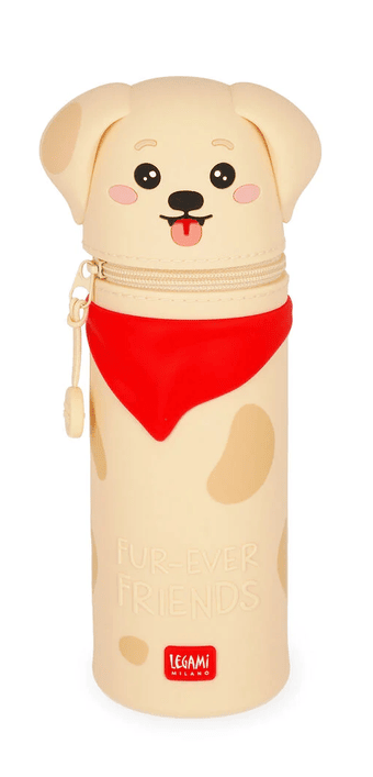 Legami - Legami 2-in-1 Federmäppchen aus Silikon – Kawaii – Hund Legami - Legami 2-in-1 Federmäppchen aus Silikon – Kawaii – Hund