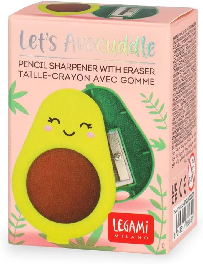 Legami - Spitzer mit Radiergummi Avocado