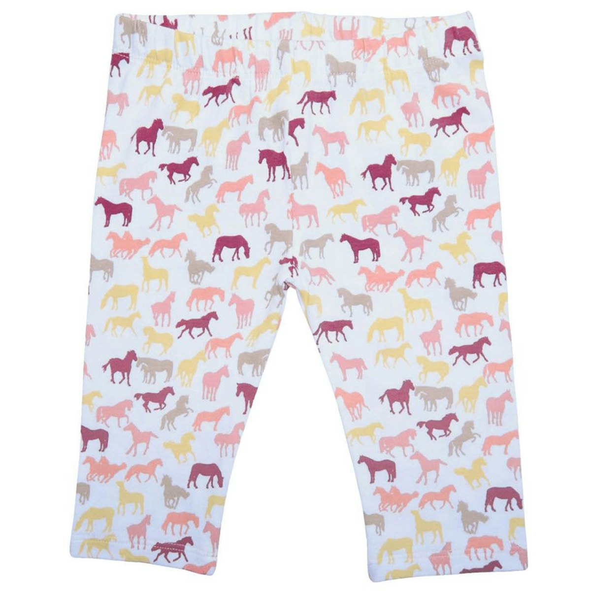 Leggings 3/4 Alloverdruck Pferde 86/92