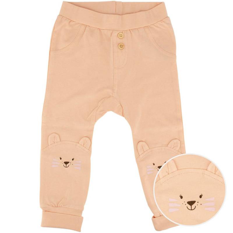 Leggings Bär Bündchen pfirsich 68 Leggings Bär Bündchen pfirsich 68