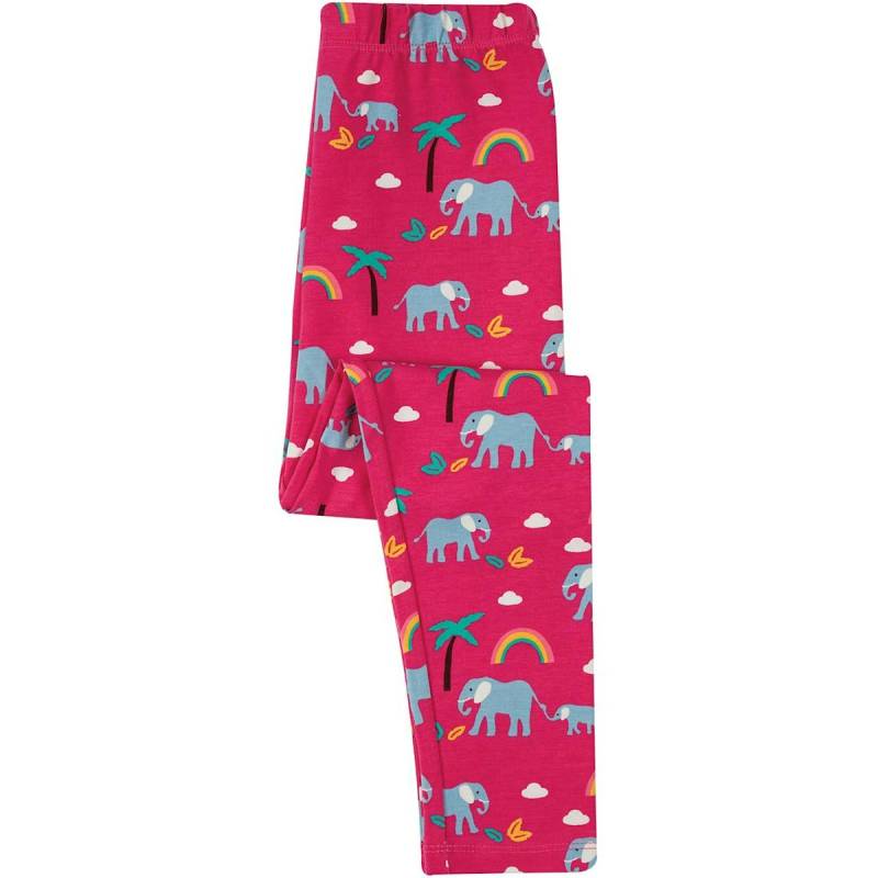 Leggings Elefanten Regenbogen pink 62/68