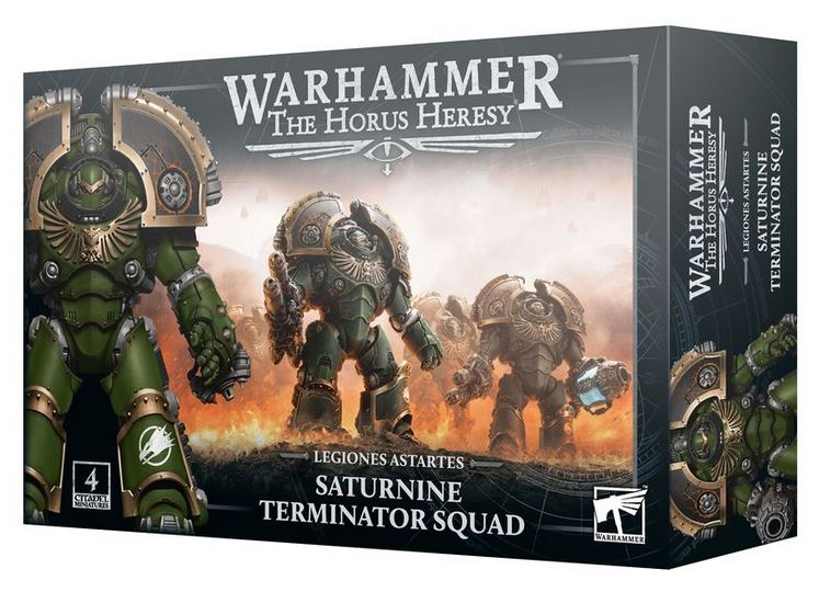 Legiones Astartes Saturnine Terminator Squad Games Workshop Horus Heresy 30k