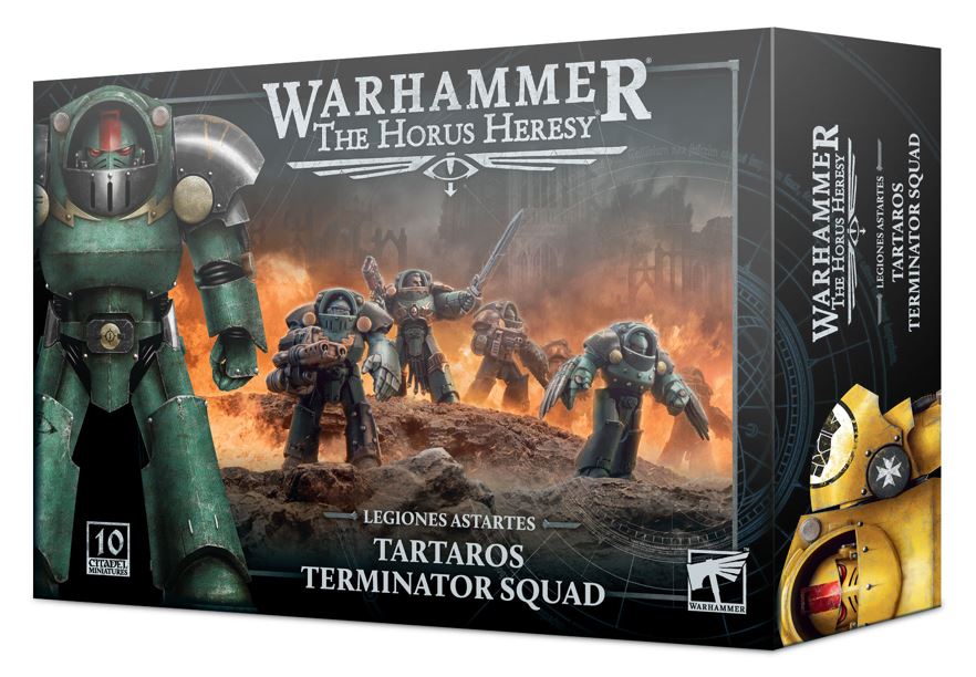 Legiones Astartes Tartaros Terminator Squad Games Workshop Horus Heresy Termis