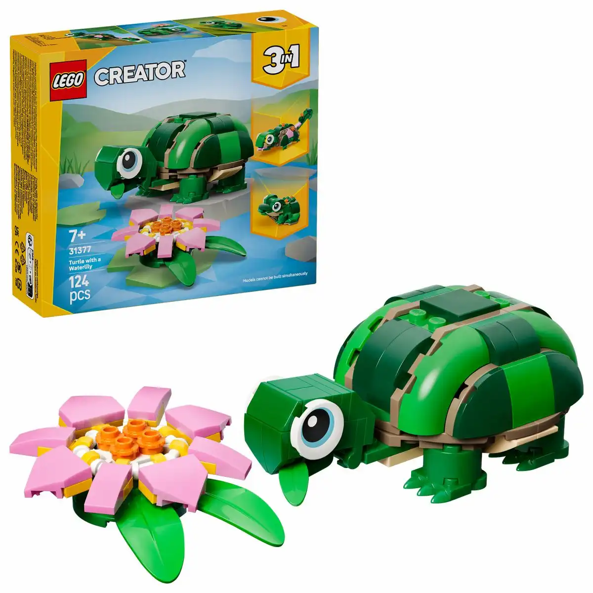 Lego - Creator Schildkröte mit Seerose