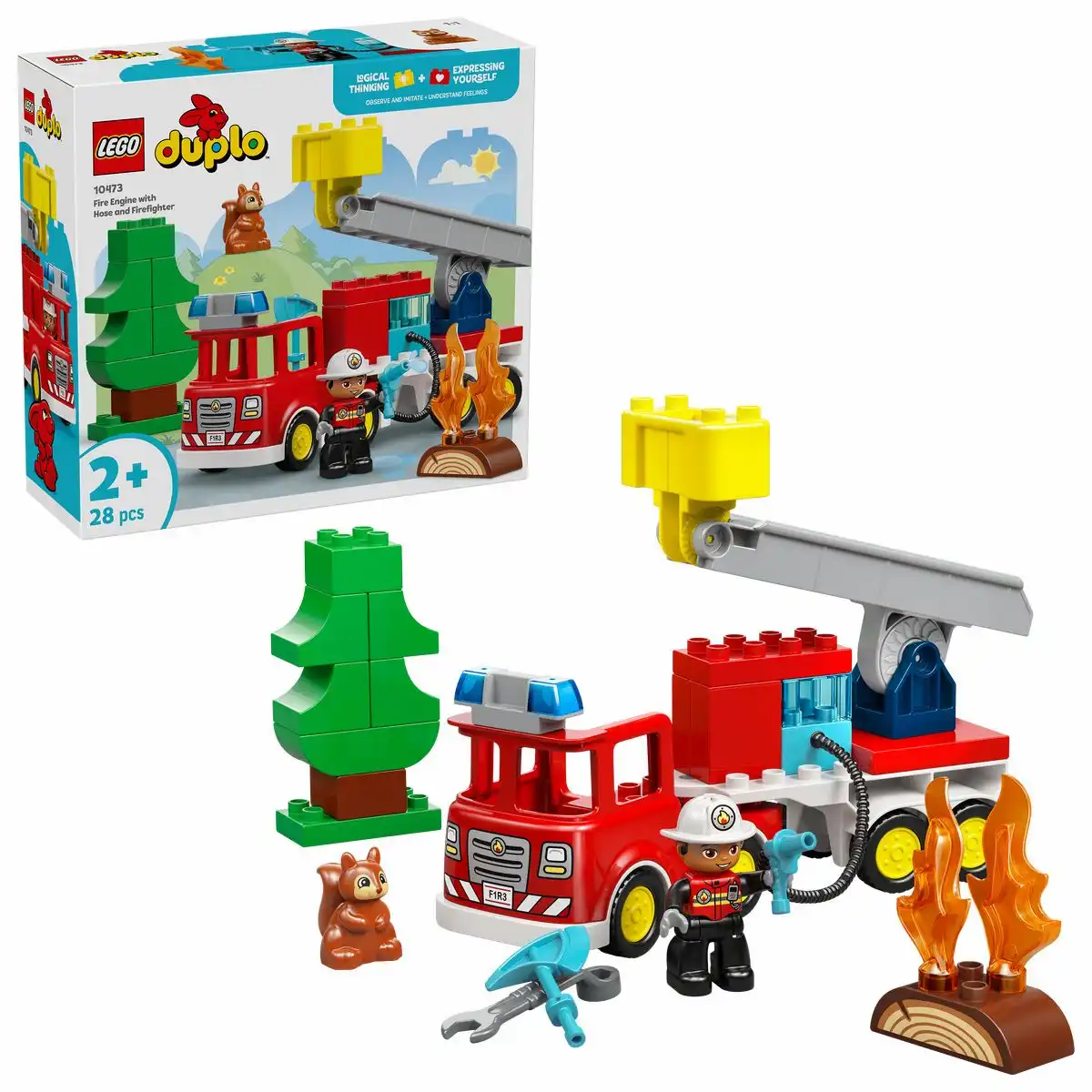Lego - Dublo Löschauto