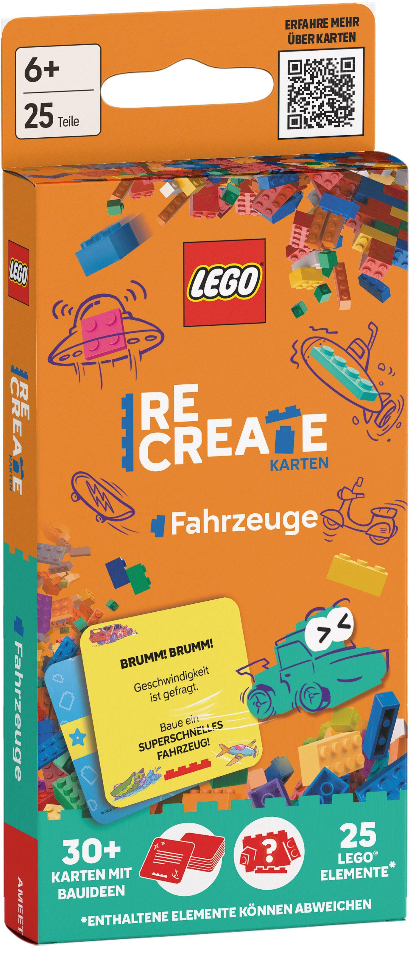 Lego - LEGO® Books - ReCreate Karten - Fahrzeuge