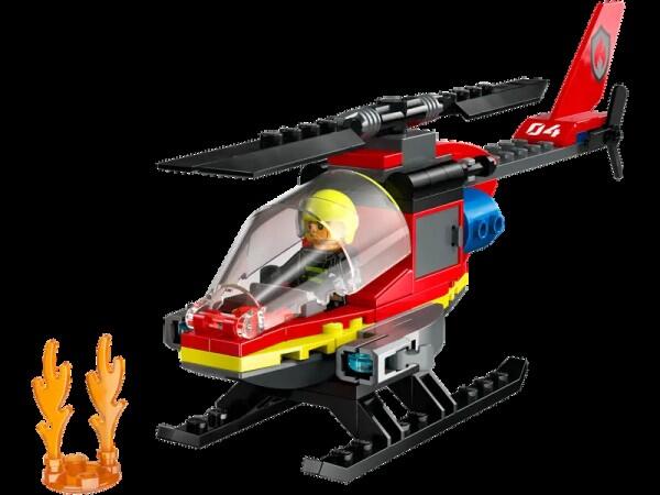 Lego - LEGO City Feuerwehrhubschrauber Lego - LEGO City Feuerwehrhubschrauber