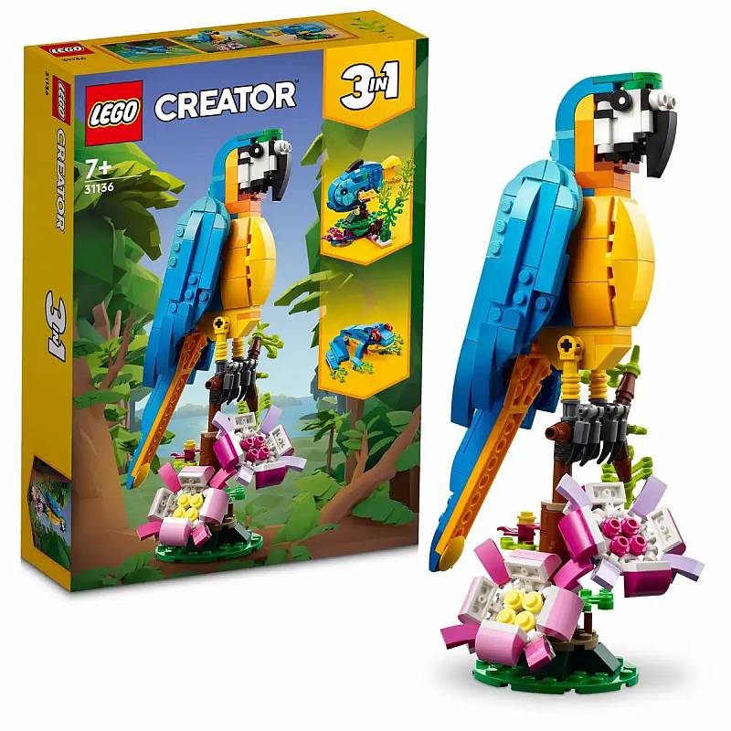 Lego - LEGO Creator - Exotischer Papagei Lego - LEGO Creator - Exotischer Papagei