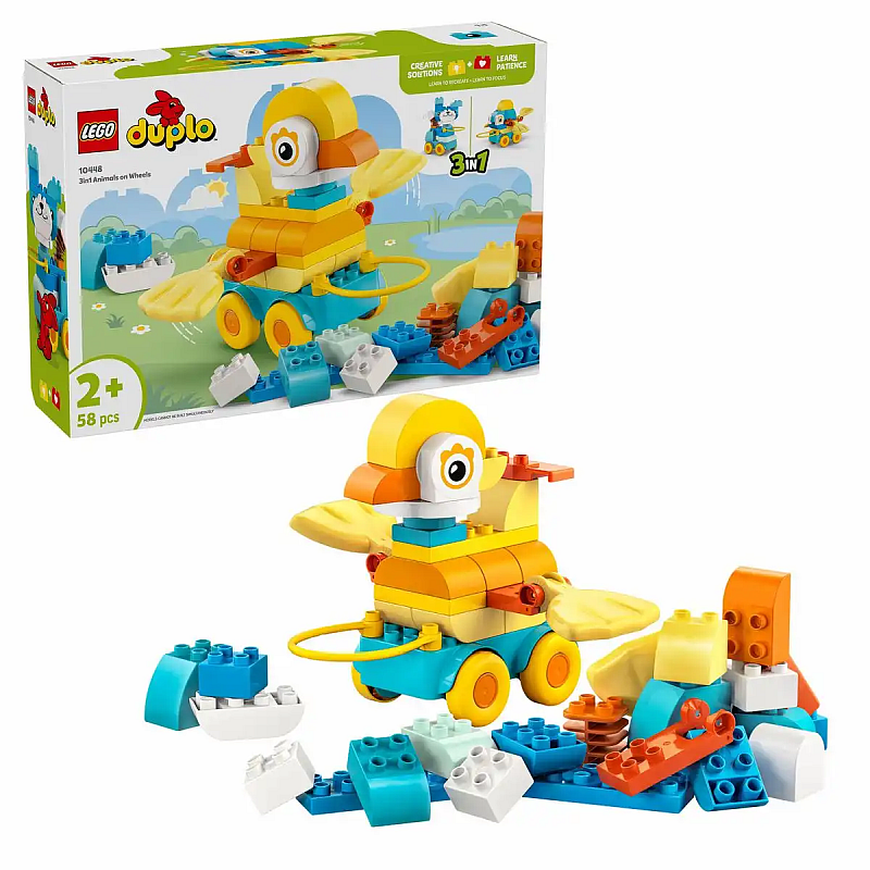 Lego - LEGO Duplo Tiere auf Rädern 3 in 1 Set