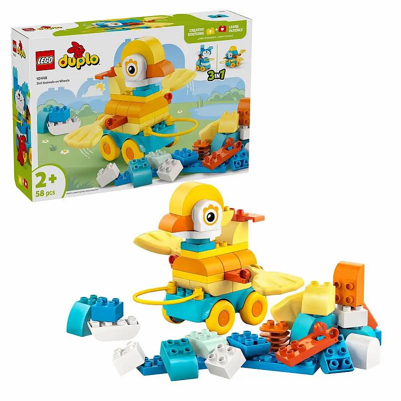 Lego - LEGO Duplo Tiere auf Rädern 3 in 1 Set