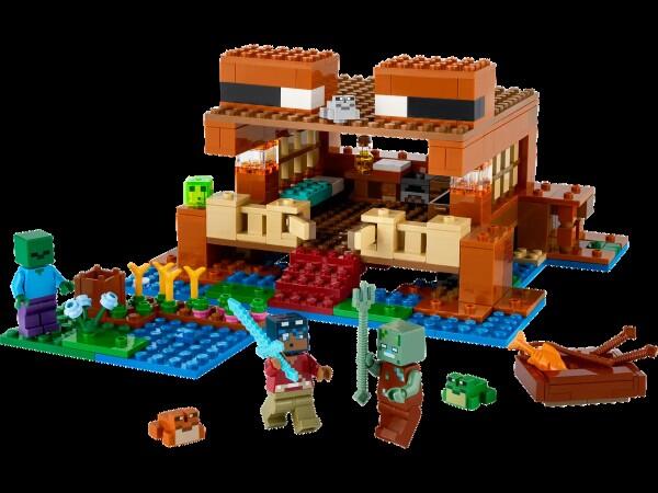 Lego - LEGO Minecraft Das Froschhaus