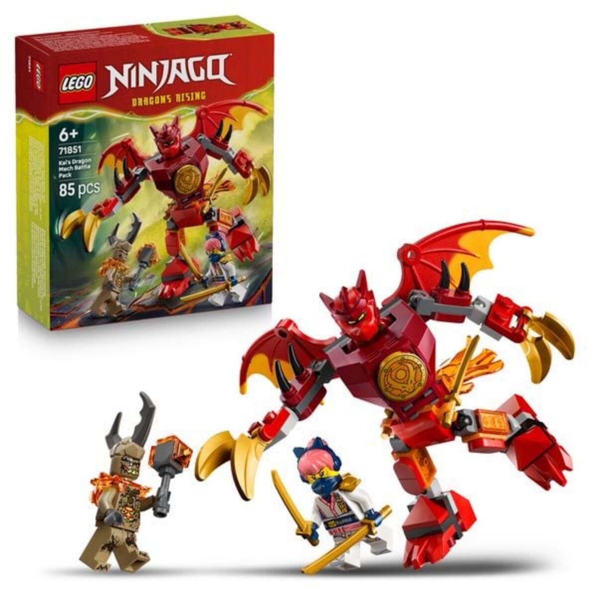 Lego - LEGO NINJAGO Kais DrachenMech Battle Set