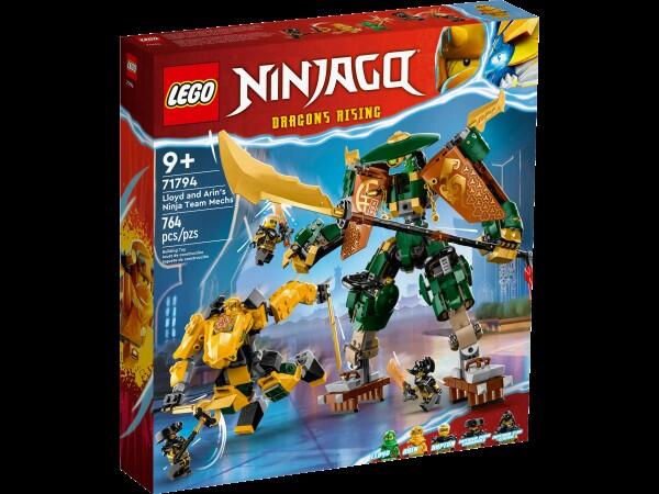Lego - LEGO NINJAGO Lloyds und Arins Training-Mechs