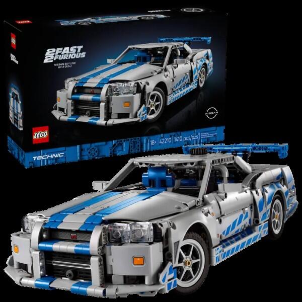 Lego - LEGO TECHNIC 2 Fast 2 Furious Nissan Skyline GT-R (R34) Flitzer