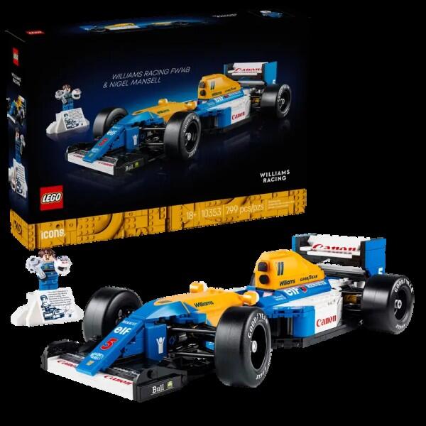 Lego - Lego Icons Williams Racing FW14B mit Nigel Mansell