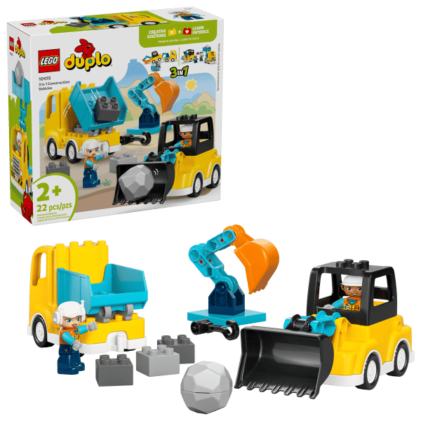 Lego - duplo Baufahrzeuge 3 in 1 Set