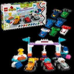 Lego - duplo F1® Team Rennautos mit Rennfahrern