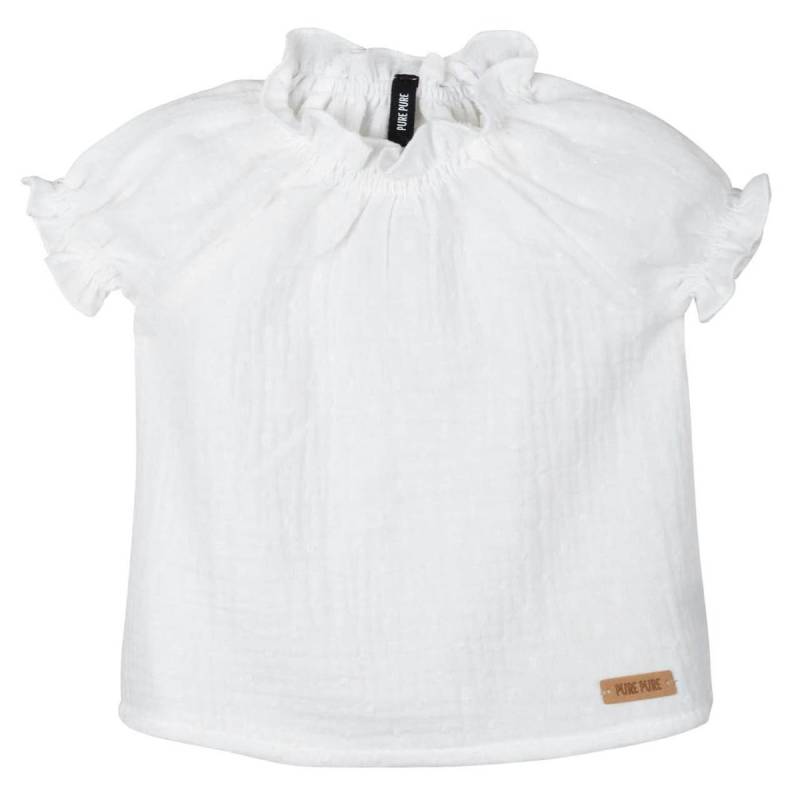 Leichte Bluse Musselin weiss 92