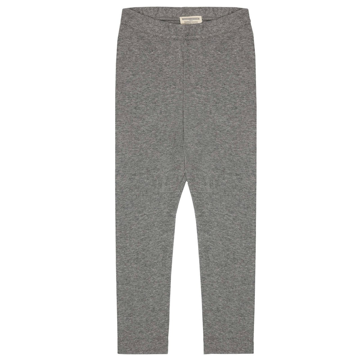 Leichte Feinripp Leggings 100% Bio Baumwolle grau 116
