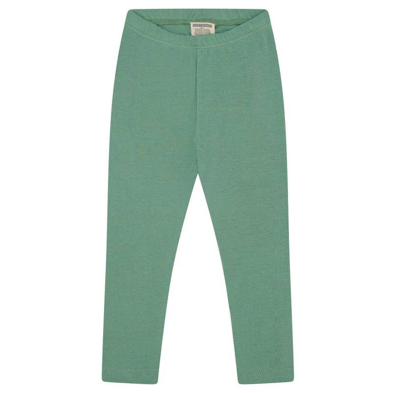 Leichte Feinripp Leggings 100% Bio Baumwolle grün 80
