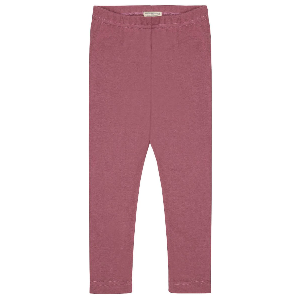 Leichte Feinripp Leggings 100% Bio Baumwolle rosa 92
