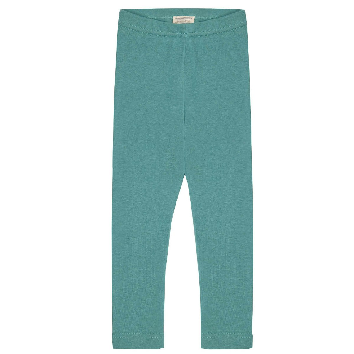 Leichte Feinripp Leggings 100% Bio Baumwolle türkis 68