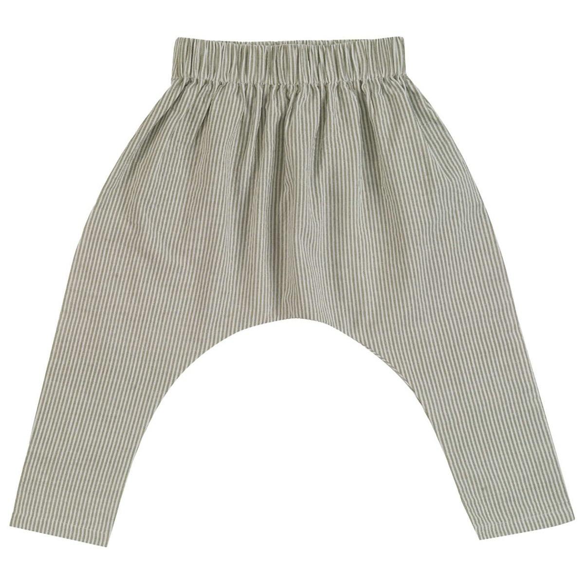 Leichte Hose Krepp-Gewebe grün 116