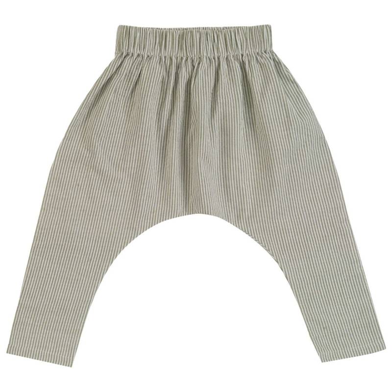 Leichte Hose Krepp-Gewebe grün 116