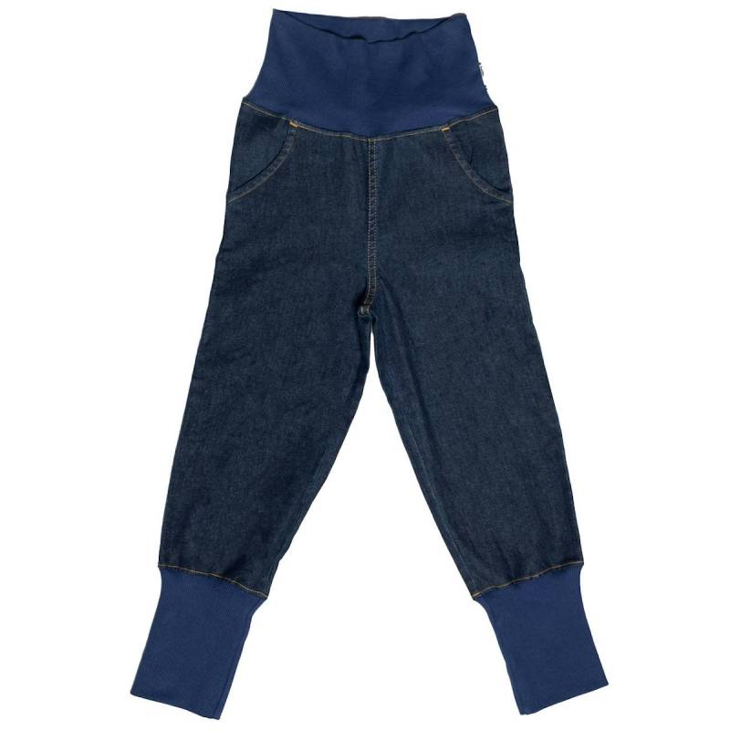 Leichte Jeans Freizeithose mit breiten Bündchen 86/92