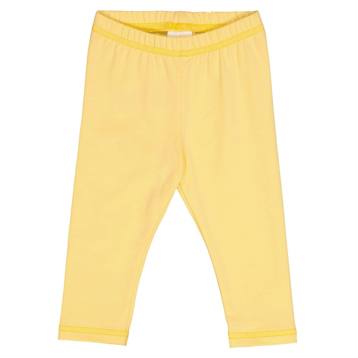 Leichte Leggings elastisch uni gelb 80