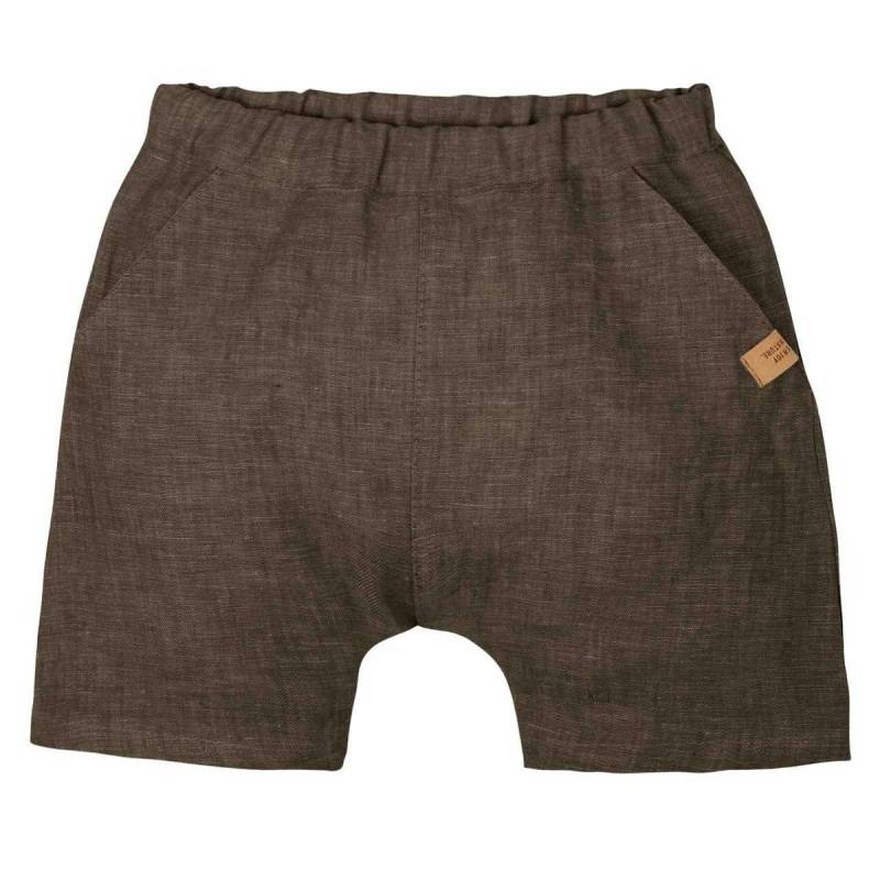Leichte Leinen Shorts braun 110/116
