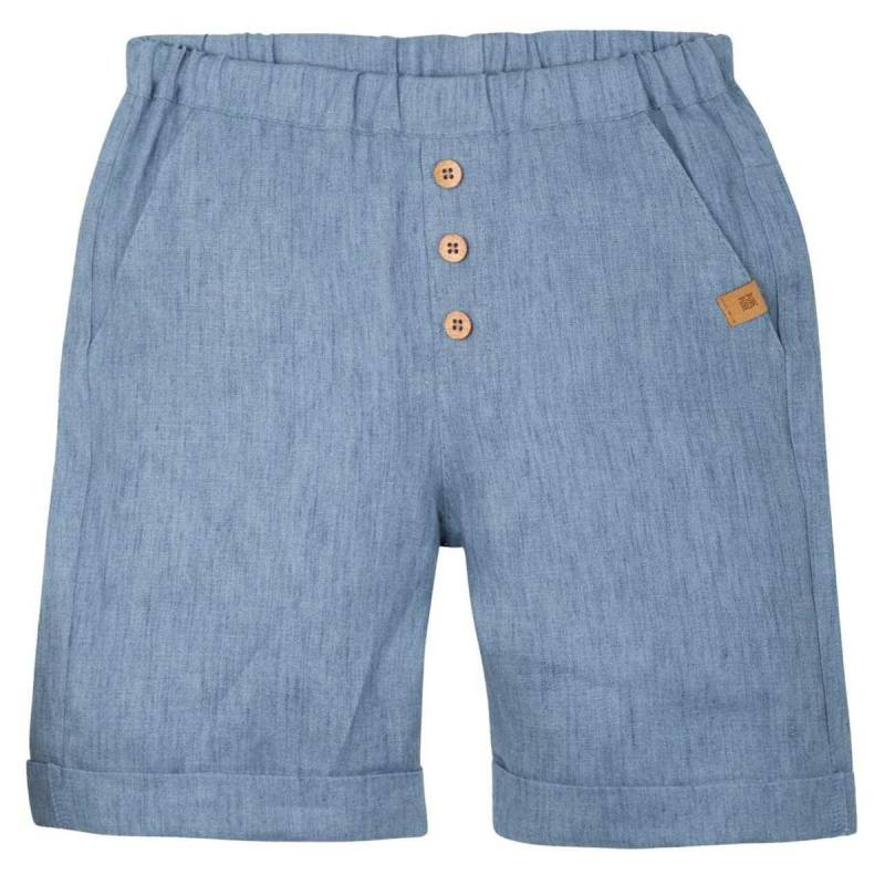 Leichte Leinen Shorts hellblau 104