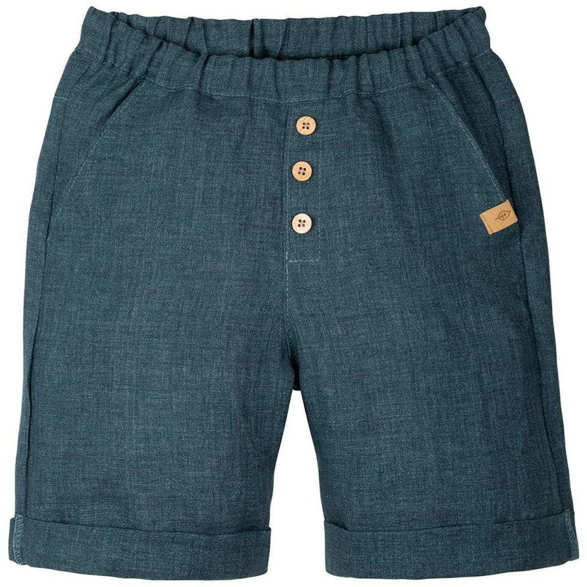 Leichte Leinen Shorts jeans-blau 92