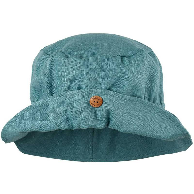 Leichte Leinen Sommermütze blau 47 Leichte Leinen Sommermütze blau 47