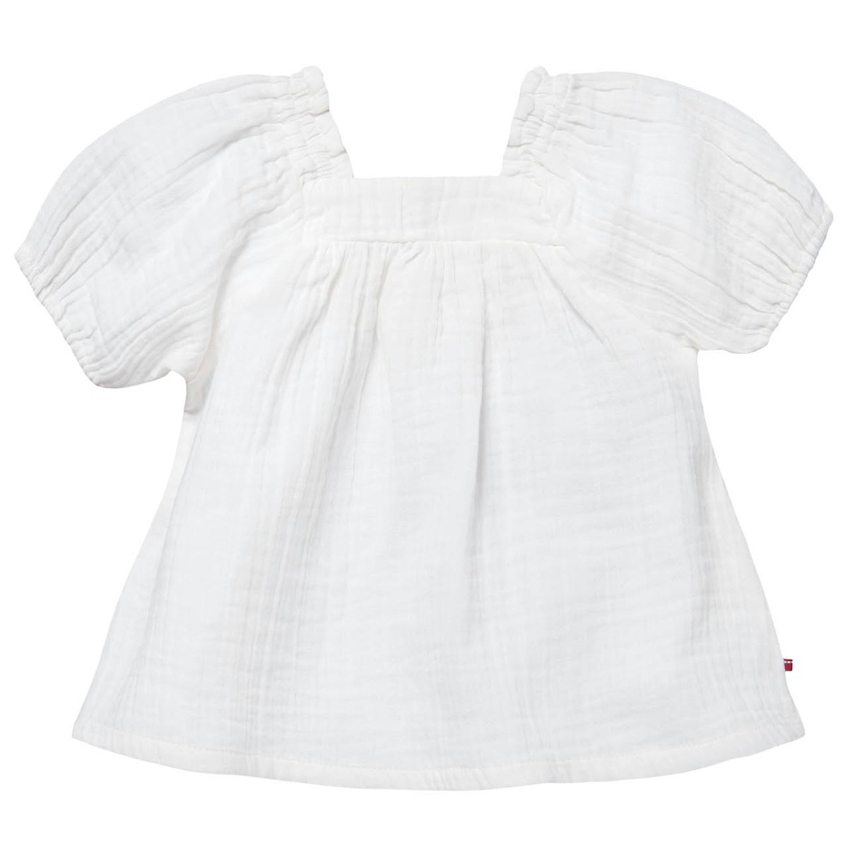Leichte Musselin Bluse weiß 86/92