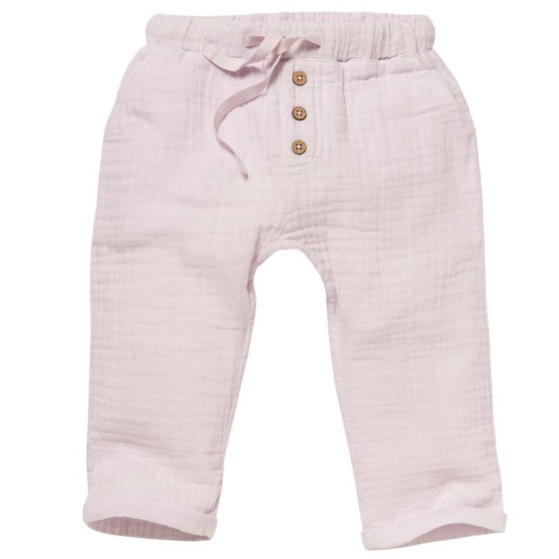 Leichte Musselin Hose flieder 62/68 Leichte Musselin Hose flieder 62/68