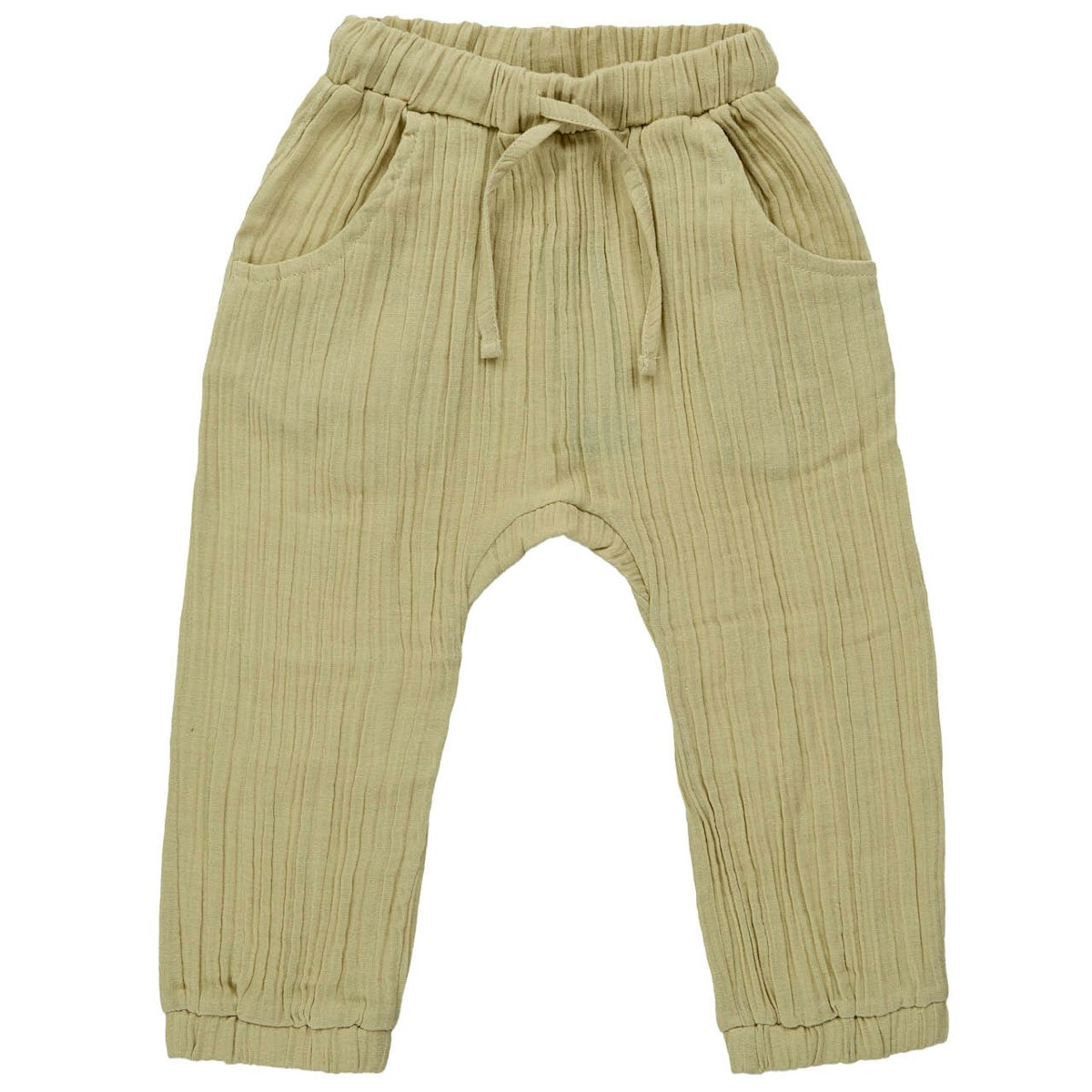 Leichte Musselin Hose khaki 50/56